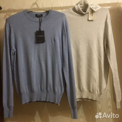 Джемпер мужской трикотажный Новый с биркой рамер М