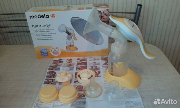 Ручной 2-фазный молокоотсос Medela Harmony