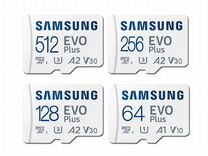 Карта памяти Samsung Evo Plus 128GB / 256Gb