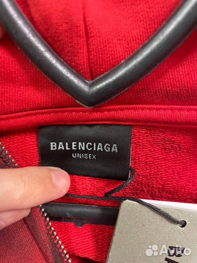 Balenciaga skater зип худи