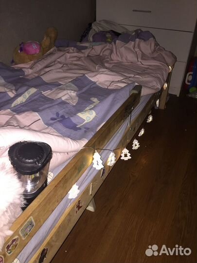 Кровать детская Икеа sniglar + матрас орматек