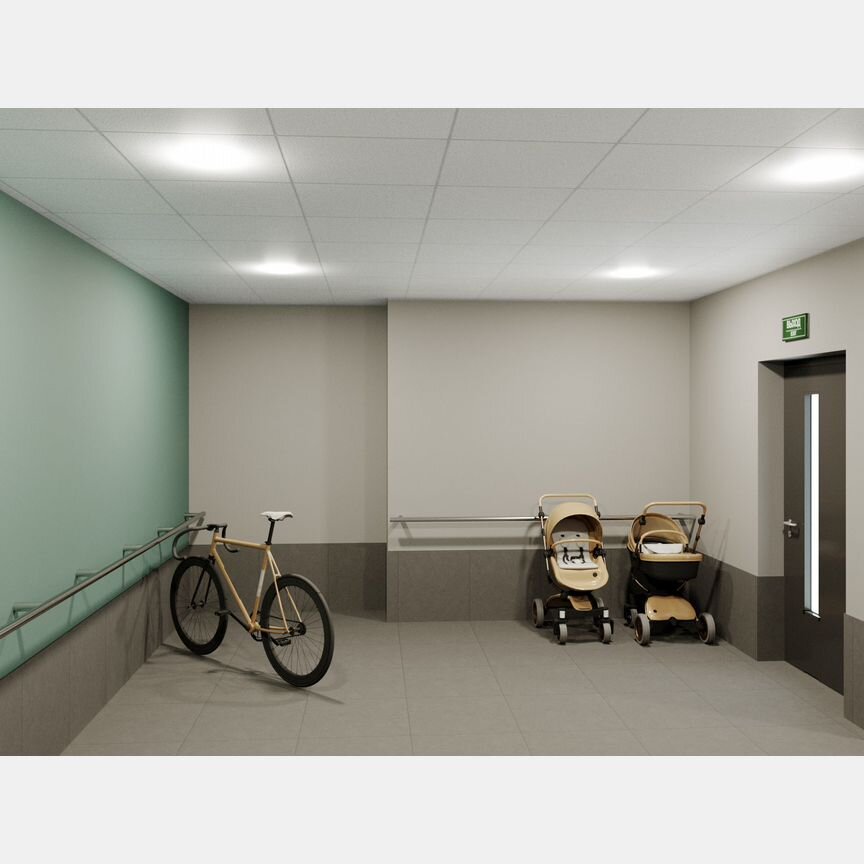 2-к. квартира, 61 м², 3/12 эт.