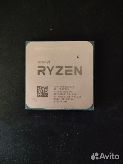 Процессор ryzen 5 3600x