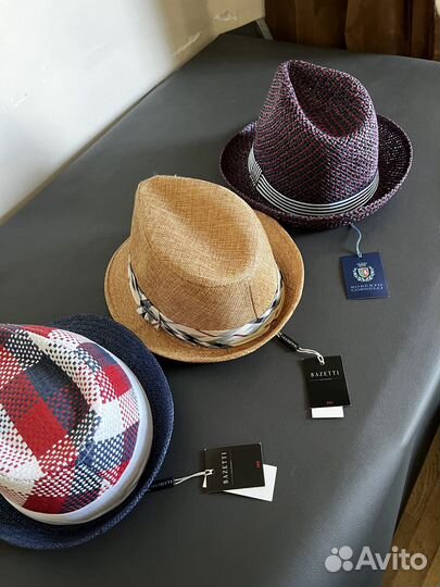 Шляпа мужская летняя Roberto Cornelli / Bazetti