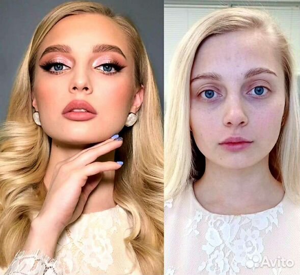 Макияж+причёска Ламинирование бровей