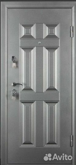 Входная дверь с монтажом
