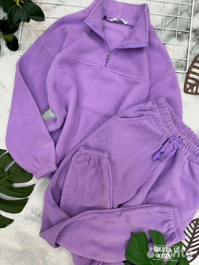Спортивный костюм плюшевый женский