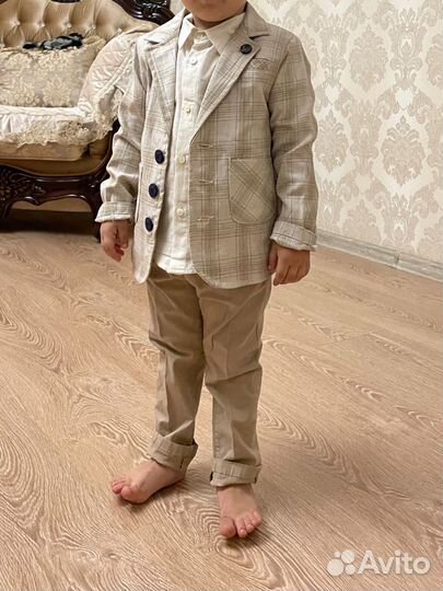 Костюм тройка для мальчика, 3 года. Обувь для мл