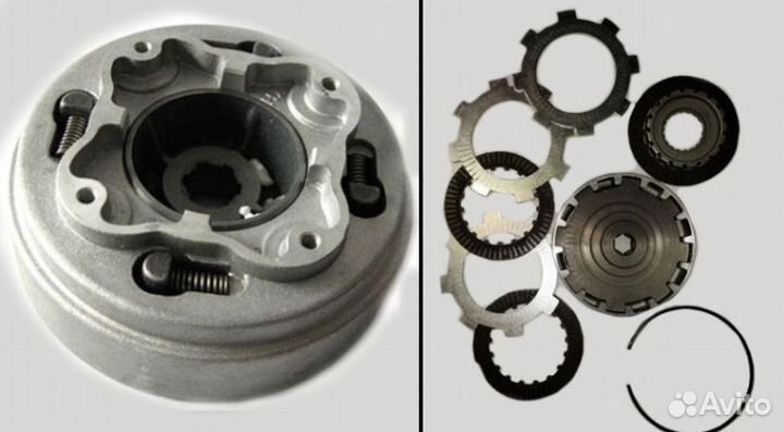 Сцепление на мопед Gryphon Orion 125 City YX100-4