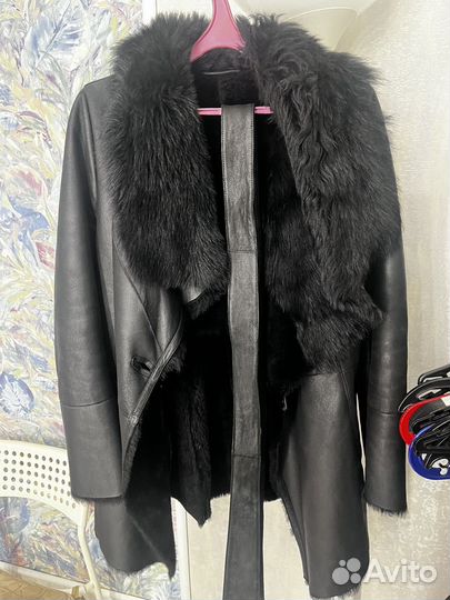 Дубленка женская натуральная 44 размер