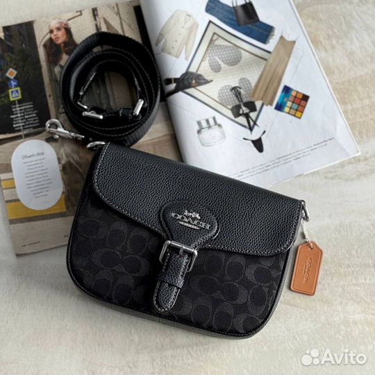 Сумка Coach Натуральная кожа