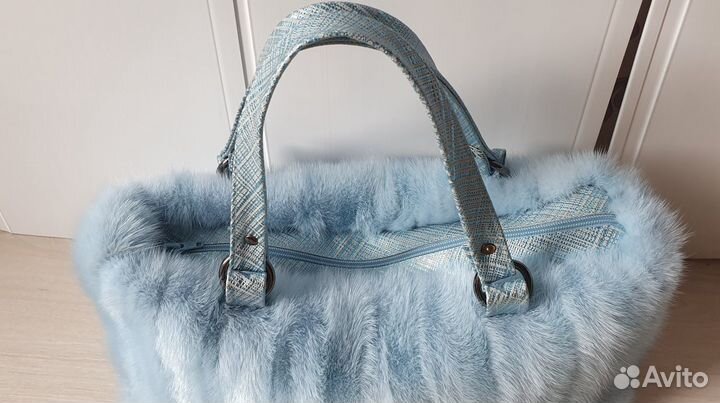 Сумка женская из меха норки