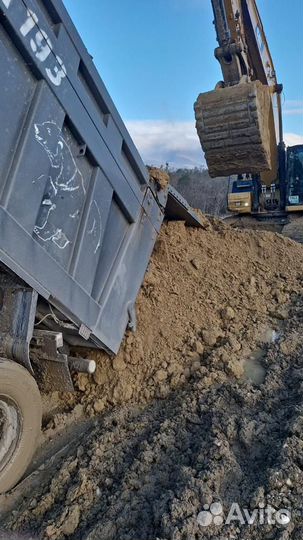 Грунт скальный купить доставка 20 м3 (куб)