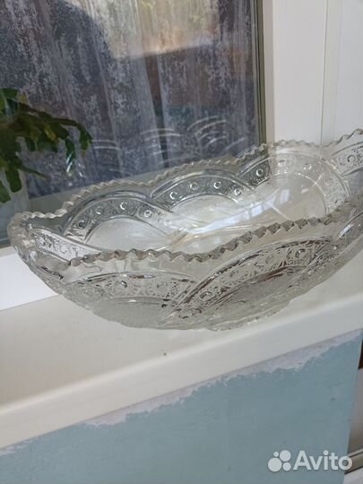 Ваза хрустальная СССР