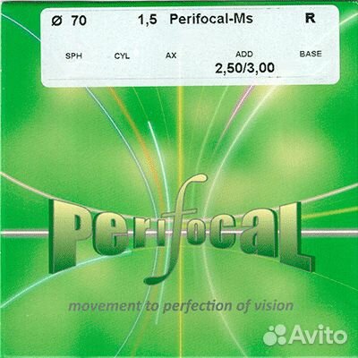Перифокальные линзы Perifocal (рецептурные линзы)