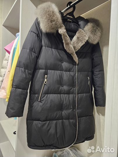 Пуховик зимний женский 42 44