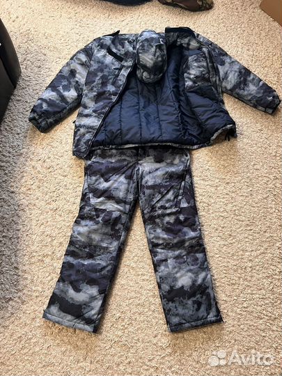 Зимняя форма синий мох