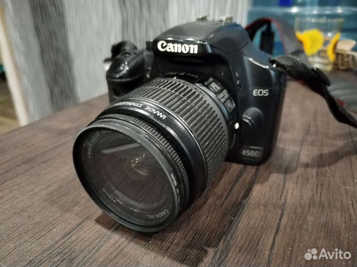 Зеркальный фотоаппарат Canon 450d