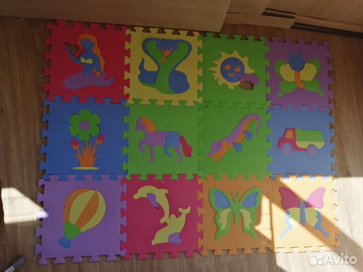 Развивающий коврик пазл