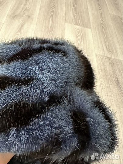 Шапка норковая женская, зимняя