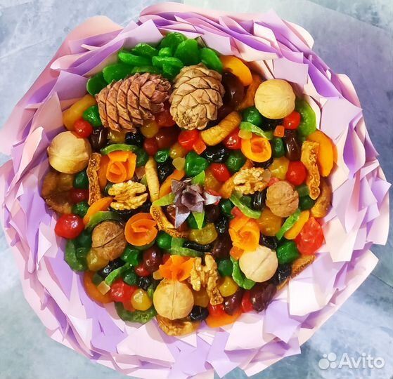 Букеты из сухофруктов на любой праздник