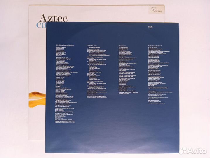 LP Aztec Camera - Love Germany WEA 1987г
