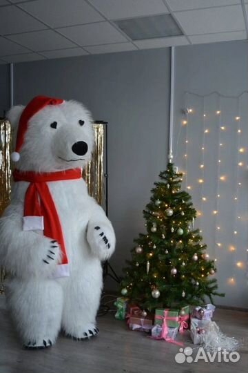 Белый медведь,зайчик,горилла,поздравления