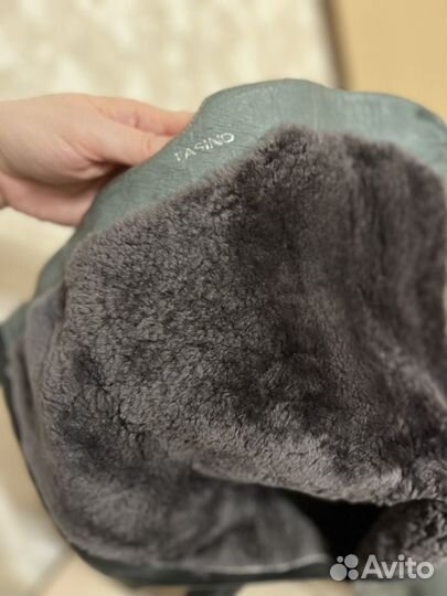 Сапоги зимние натуральная замша