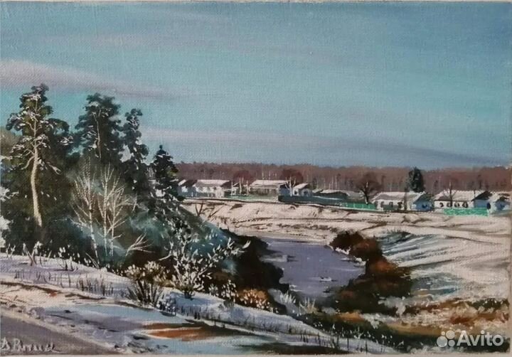 Картина маслом на холсте