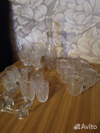 Хрустальные фужеры