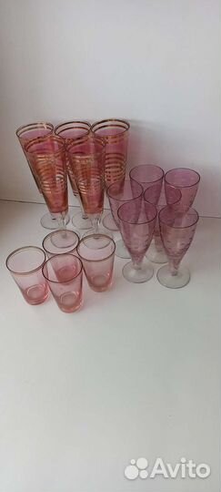 Фужеры, рюмки, стопки