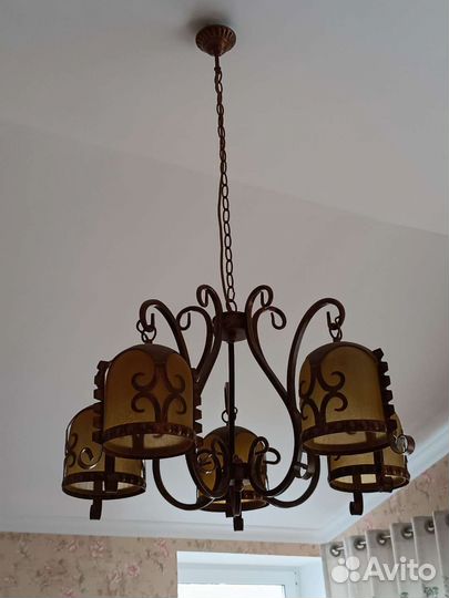 Люстра потолочная подвесная бу