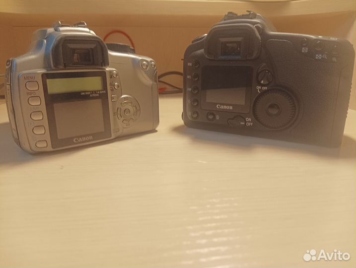 Canon EOS 10D и Canon EOS kiss Digital N