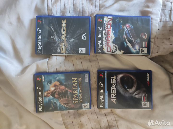 Диски на sony playstation 2