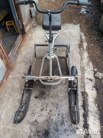 Лыжный модуль для мотобуксировщика