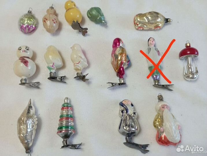 Елочные игрушки СССР