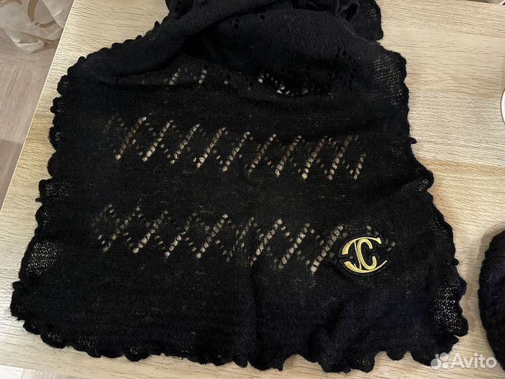 Шапка(кепка) и шарф-палантин