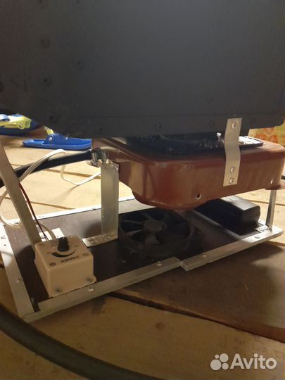 Палатка с полом. Теплообменник для зимней рыбалки