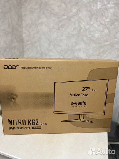 Монитор Acer Nitro 27 IPS, 180 Гц