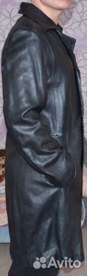 Кожаный плащ