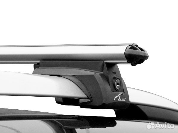 Багажник на крышу Элегант, высокий рейлинг LUX