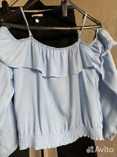 Комплект hm новые брюки клеш и блузка