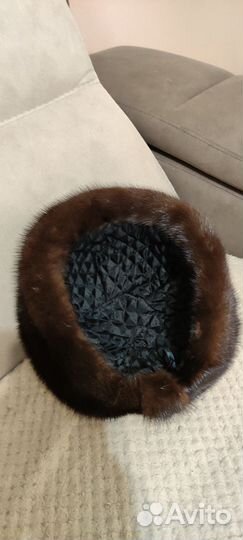 Берет норковый женский