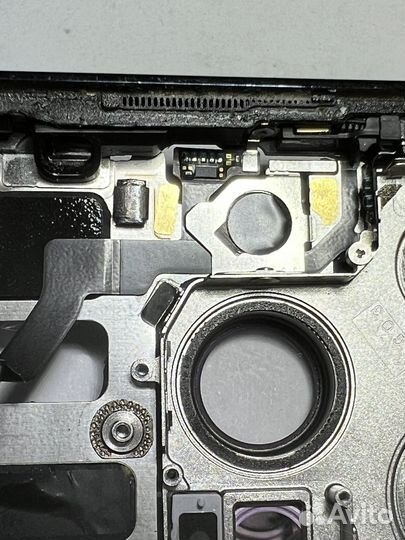 Шлейф вспышки и микрофона iPhone 14 pro