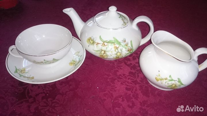 Чайник, чайная пара, молоч 20 - 80 гг не комплект