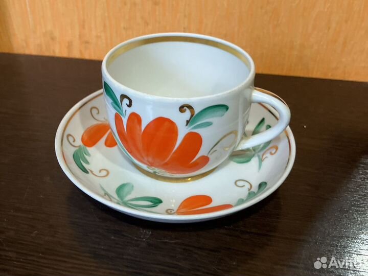 Чайная пара вербилки СССР