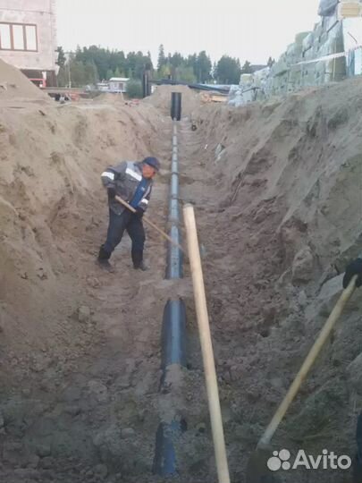 Монтажные работы инженерной сети