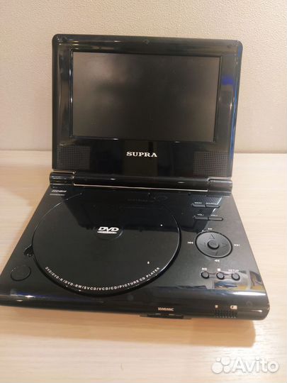 Портативный dvd плеер supra