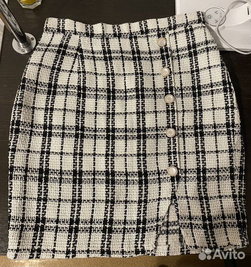 Твидовая юбка