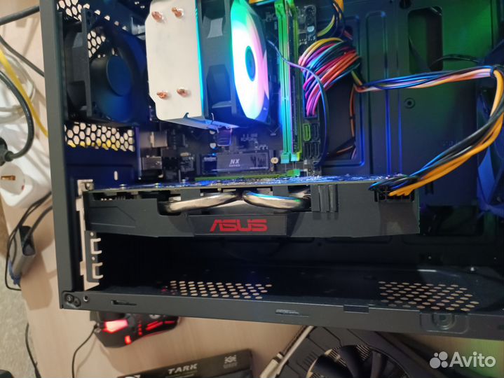 Видеокарта Asus AMD rx 570 8gb